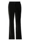 Fabiana Filippi Drawstring Side-pockets Trousers In Black