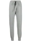 Fabiana Filippi Drawstring Tracksuit Bottoms In Grau