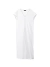 FABIANA FILIPPI WHITE LINEN DRESS