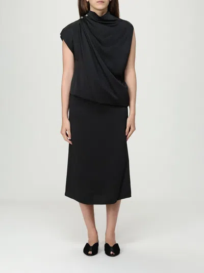 FABIANA FILIPPI DRESS FABIANA FILIPPI WOMAN COLOR BLACK,433356002