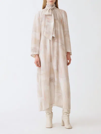 FABIANA FILIPPI DRESS FABIANA FILIPPI WOMAN COLOR BUTTER,H20284152