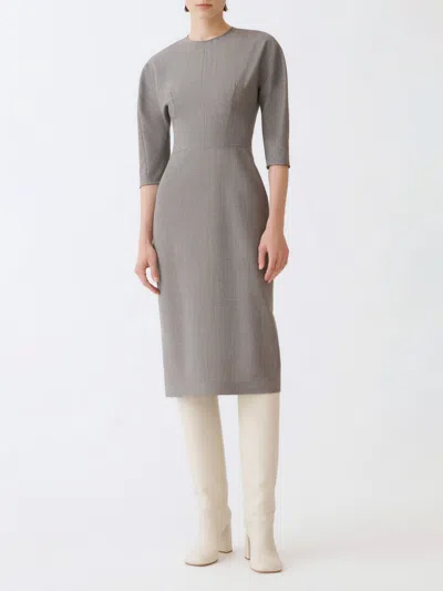 Fabiana Filippi Dress  Woman Color Grey In Gray
