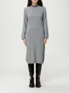 Fabiana Filippi Dress  Woman Color Grey In Gray