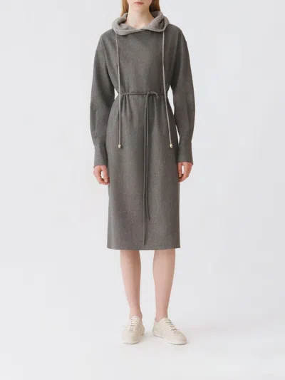 Fabiana Filippi Dress  Woman Color Grey In Gray