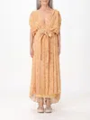 Fabiana Filippi Dress  Woman Color Ocher In Ocher