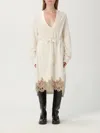 Fabiana Filippi Dress  Woman Color Rope In Brown