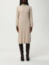 Fabiana Filippi Dress  Woman Color Rope In Gray