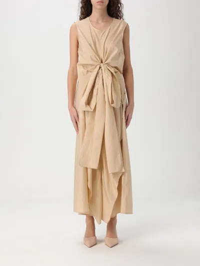 FABIANA FILIPPI DRESS FABIANA FILIPPI WOMAN COLOR SAND,423559054