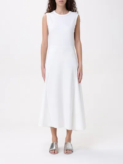 ワンピース FABIANA FILIPPI Light cotton sleeveless dress Fabiana Filippi Light Cotton Sleeveless Dress In White