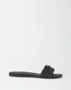 FABIANA FILIPPI DUCHESSE FLAT SANDAL WITH FUNGHETTO EMBROIDERY