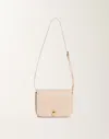 Fabiana Filippi Eclissi Calfskin Messenger Bag In Candy
