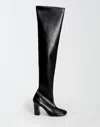 Fabiana Filippi Eco Leather High Boots In Black