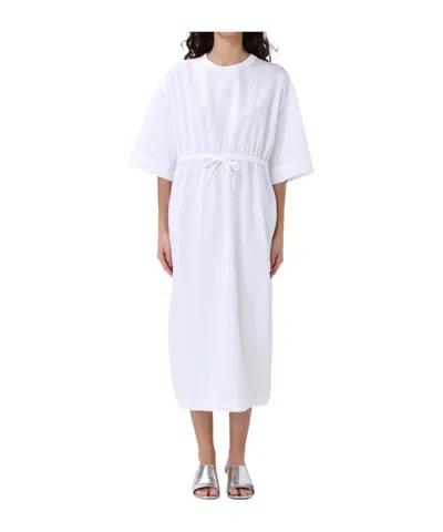 Fabiana Filippi Elastic Tie Dress In White