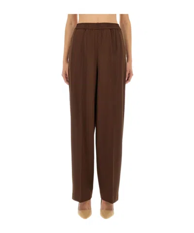 FABIANA FILIPPI ELASTIC WAIST CASUAL PANTS