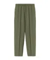 Fabiana Filippi Bistretch Wool Jogging Fit Trousers In Green