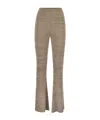 Fabiana Filippi Elastic Waist Casual Pants In Multi
