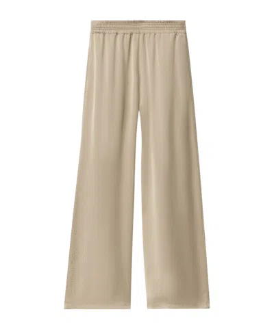 Fabiana Filippi Elastic Waist Casual Pants In Multicolor