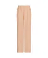 Fabiana Filippi Women's Satin Trousers In Nude