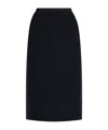 Fabiana Filippi Elastic Waist Skirt In Black