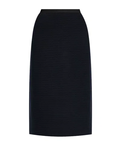 Fabiana Filippi Elastic Waist Skirt In Black