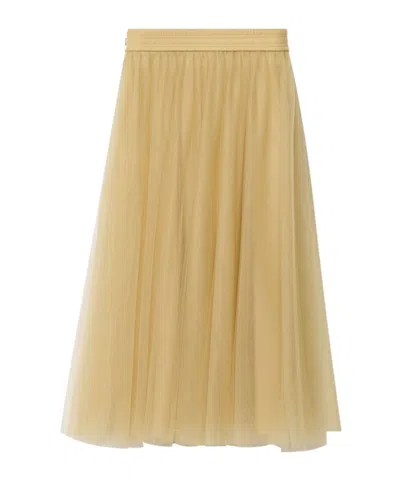 FABIANA FILIPPI FABIANA FILIPPI TULLE WIDE MIDI SKIRT