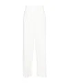 Fabiana Filippi Elastic Waist Sweatpants In White