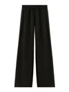 Fabiana Filippi Amelia Fluid Viscose Jogging Trousers In Black