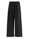 Fabiana Filippi Elastic-waist Trousers In Black