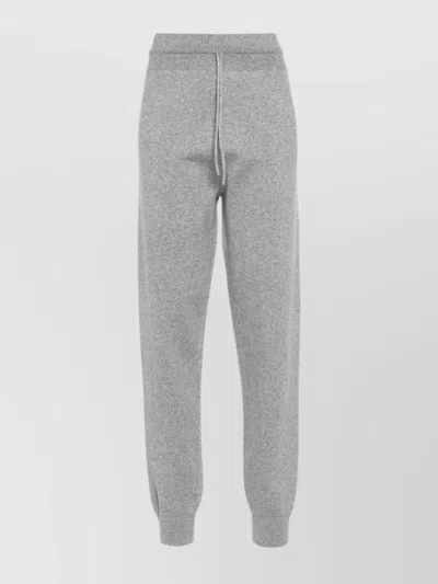 FABIANA FILIPPI ELASTIC WAISTBAND RIBBED CUFFS TROUSERS