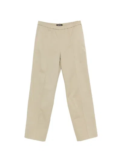 Fabiana Filippi Elasticated Embellished Trousers In Neutral