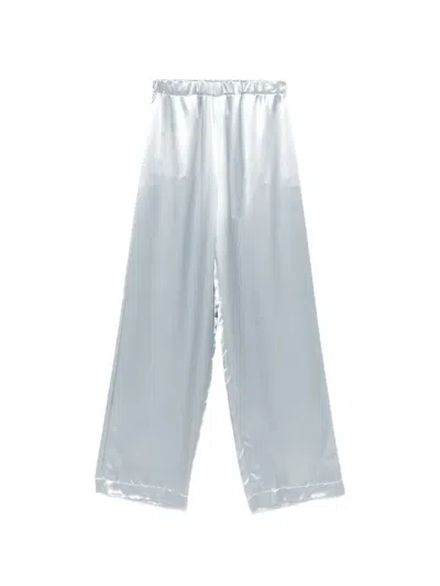 Fabiana Filippi Elasticated Palazzo Pants In Blue