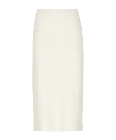 Fabiana Filippi Elasticated Waistband Pencil Skirt In White