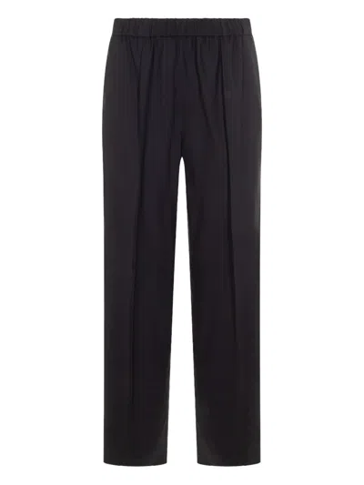 Fabiana Filippi Elasticated-waistband Trousers In Black