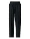 Fabiana Filippi Elasticated-waistband Trousers In Blue