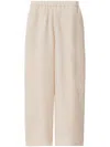 Fabiana Filippi Drawstring Straight-leg Pants In Neutrals