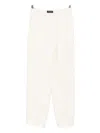Fabiana Filippi Gubbio Techno Tailoring Jogging Trousers In White