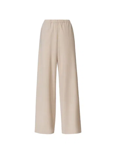 Fabiana Filippi Elasticated-waist Track Pants In Neutral