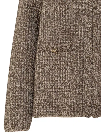 Fabiana Filippi Elegant Blazer - Fall/winter 2026 In Ebano