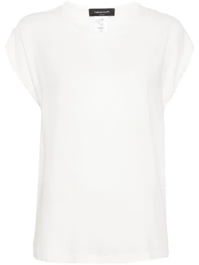 FABIANA FILIPPI FABIANA FILIPPI ELEGANT CAP SLEEVE TOP