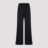 Fabiana Filippi Drawstring Wide-leg Casual Pants In Navy