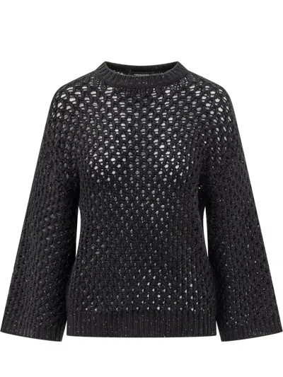Fabiana Filippi Elegant Sweater For Spring/summer 2026 In Blue