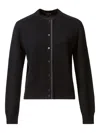 Fabiana Filippi Embellished Button Cardigan In Black