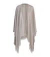 Fabiana Filippi Grey Viscose Scarves