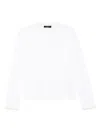 Fabiana Filippi Embellished Long-sleeve Sweater In White