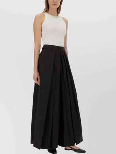 Fabiana Filippi Embellished Neckline Sleeveless Fitted Tank Top In Black