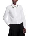 Fabiana Filippi Embellished Shirt In White