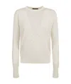 Fabiana Filippi Embellished Sweater In White