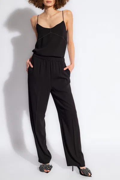 Fabiana Filippi Embellished Tank Top In Black