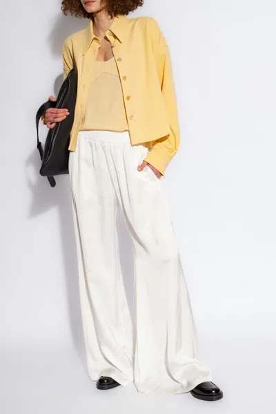 Fabiana Filippi Embellished Tank Top In Yellow