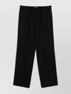 Fabiana Filippi Viscose Linen Straight Leg Trousers